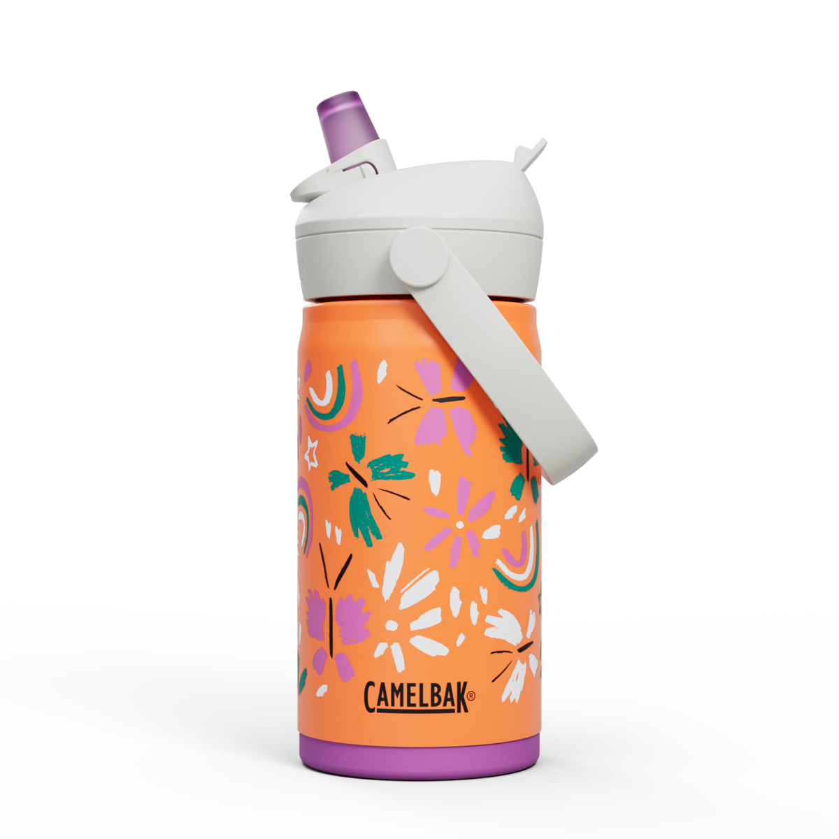 thrivetm-flip-straw-kids-12oz-bottle-insulated-stainless-steel-t3 trowl6w7o7