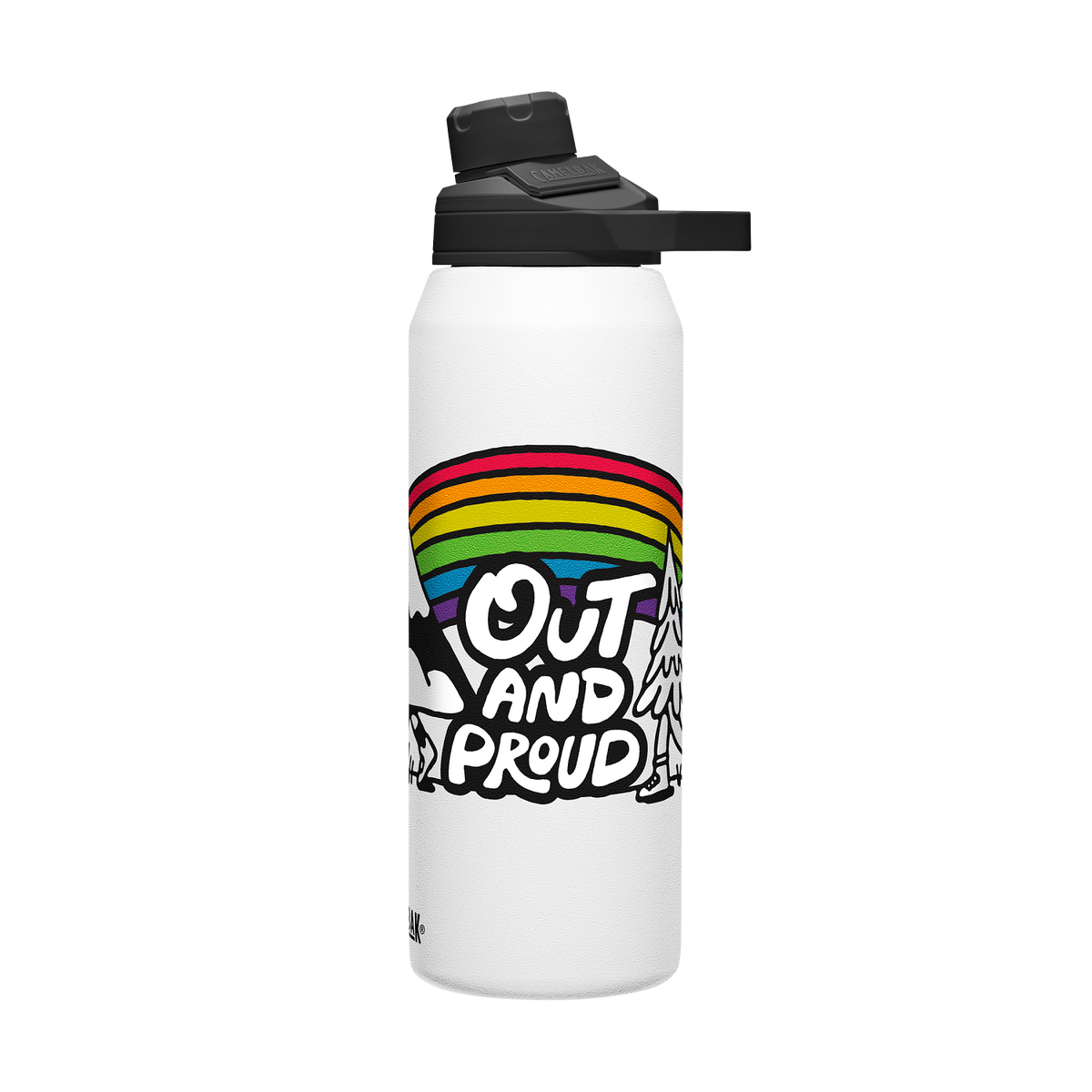 chute-mag-32-oz-water-bottle-insulated-stainless-steel-plus-cleanup-kit-pride-collection-limited-edition-t2 xhvxlhasbo