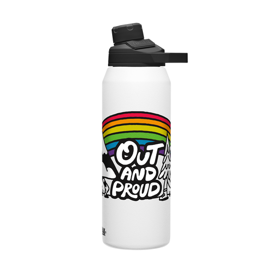 chute-mag-32-oz-water-bottle-insulated-stainless-steel-plus-cleanup-kit-pride-collection-limited-edition-t2 xhvxlhasbo